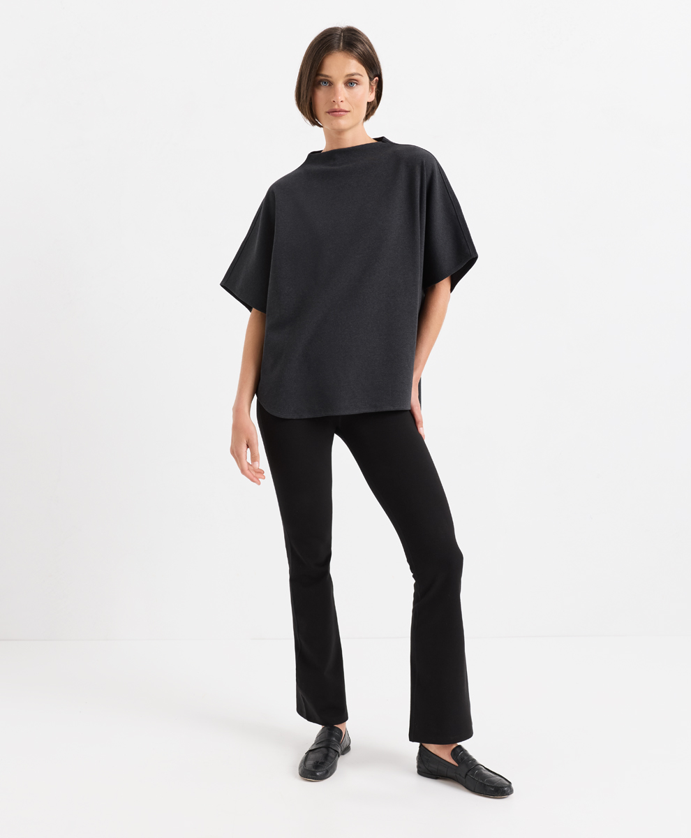 dark charcoal heather/black