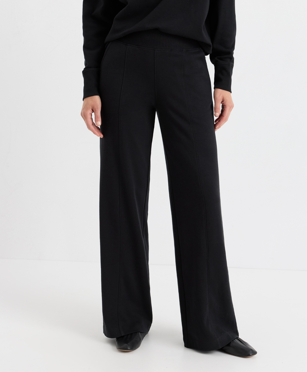 Organic Roam Pintuck Wide Leg Pant