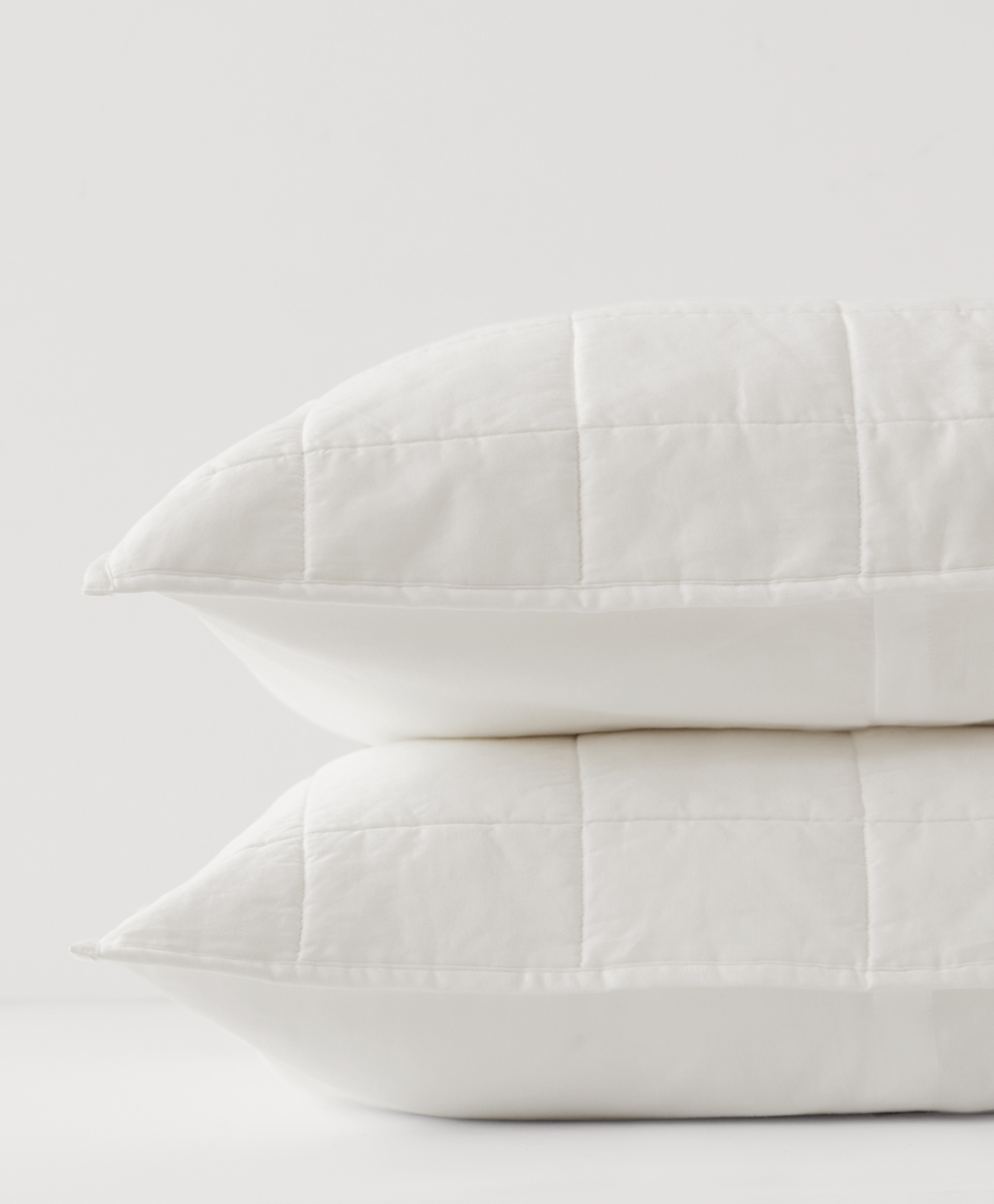 Organic Organic Quilted Sham 2-Pack