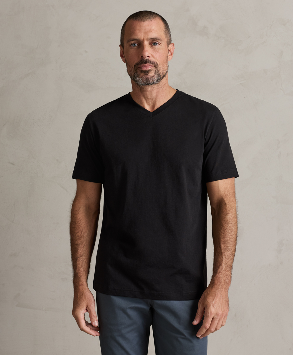 Organic Softspun Essential V-Neck Tee
