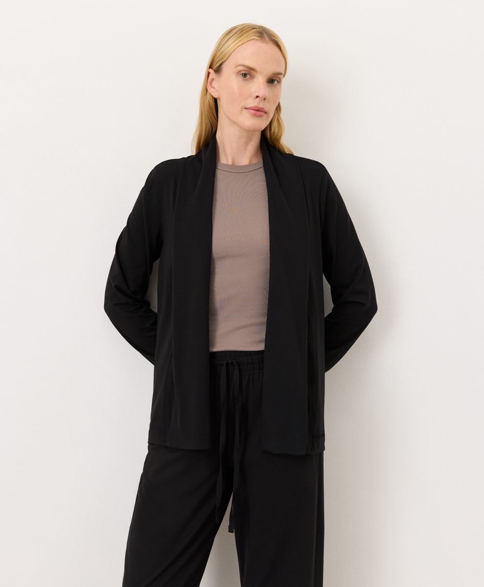 Organic Cool Stretch Swing Cardigan